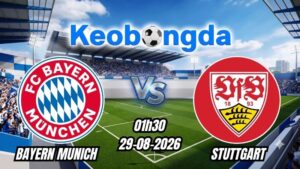 Soi kèo Bayern Munich vs Stuttgart ngày 29/08/2026 | Bundesliga 2026/2027